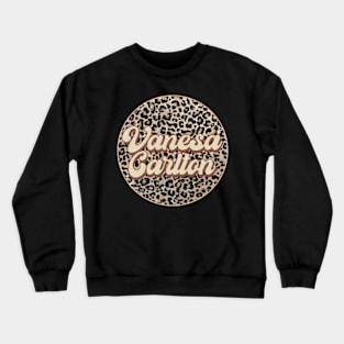 Classic Music Carlton Personalized Name Circle Birthday Crewneck Sweatshirt